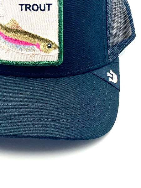 Goorin The Farm trucker cap collection Global Core - The Trout Fish 1011775 One Size