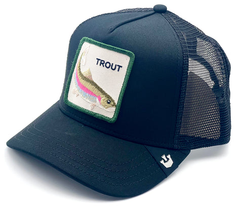 Goorin The Farm trucker cap collection Global Core - The Trout Fish 1011775 One Size