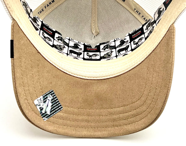 Goorin The Farm trucker cap collection Micro Suede - The suede St Bernard 1011812 One Size
