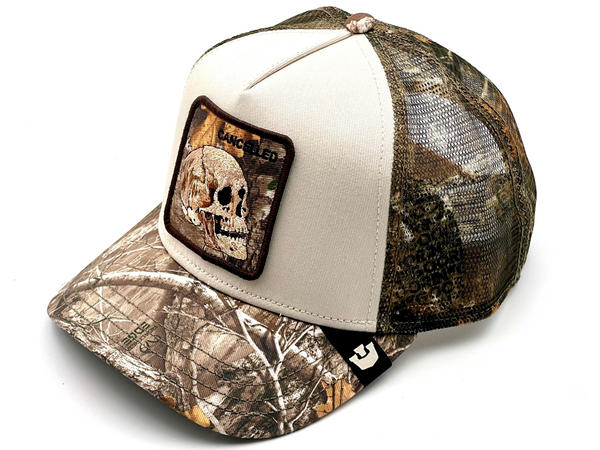Goorin Bros trucker cap Realtree Edge Cancelled Skull Camouflage