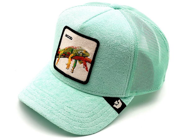 Goorin Bros trucker cap Terry Cloth Iguana Gummy