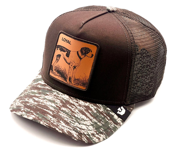 Goorin The Farm trucker cap - Camo Engraved Dog (Loyal) 1013197 One Size