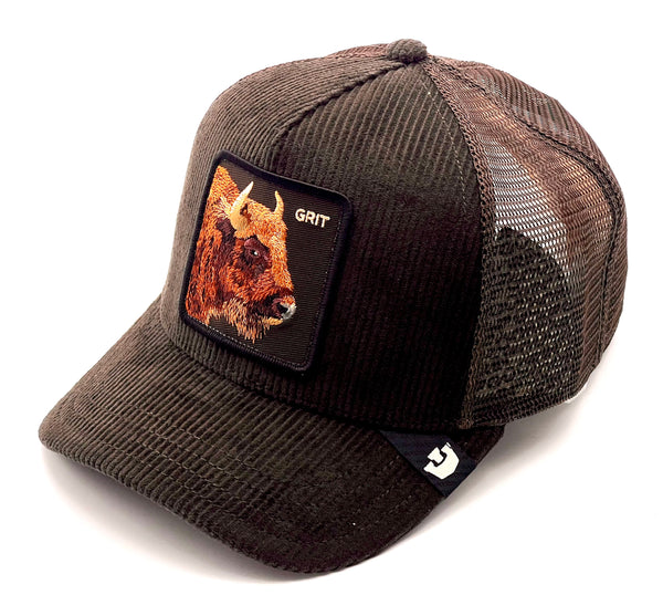 Goorin The Farm trucker cap - Corduroy Grit 1013185 One Size