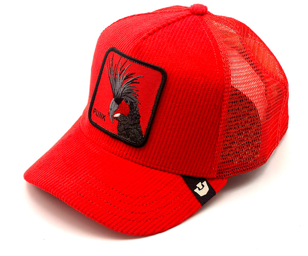 Goorin The Farm trucker cap - Corduroy Punk 1013183 One Size