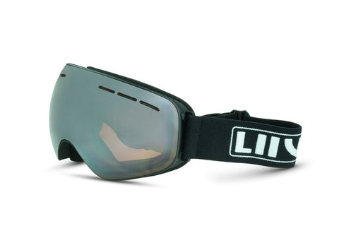 Liive Snow Goggles Grind Matt Black 50% off RRP