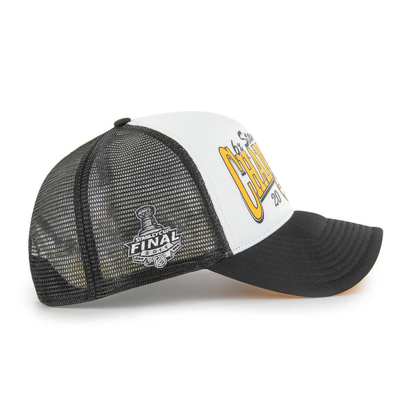 '47 NHL Boston Bruins Cap Foam Champ Offside DT Black White