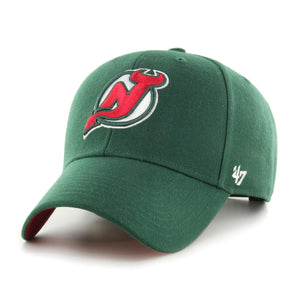 '47 NHL New Jersey Devils Vintage Sure Shot Snapback MVP Dark Green
