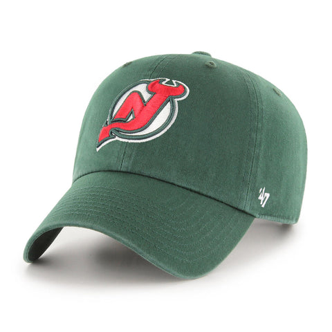 '47 NHL New Jersey Devils Clean Up Vintage Green