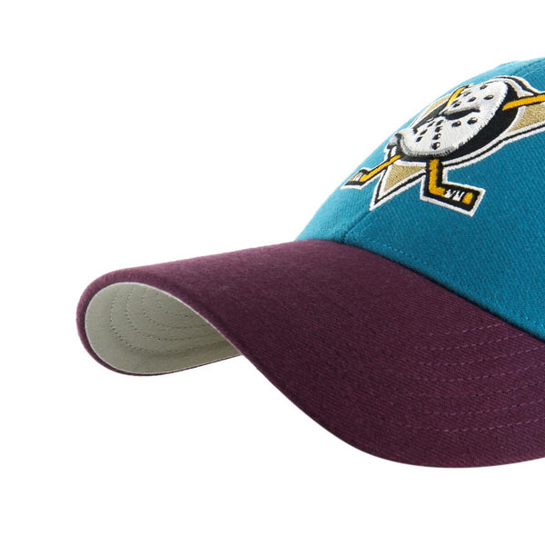 '47 NHL Cap Anaheim Ducks Sure Shot TT Snapback MVP Vintage Dark Teal