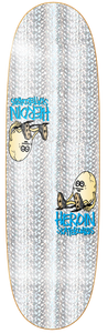 Heroin skateboard deck Symmetrical Holo Egg 9.25"