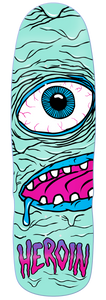 Heroin skateboard deck Mid Mutant 9.25"
