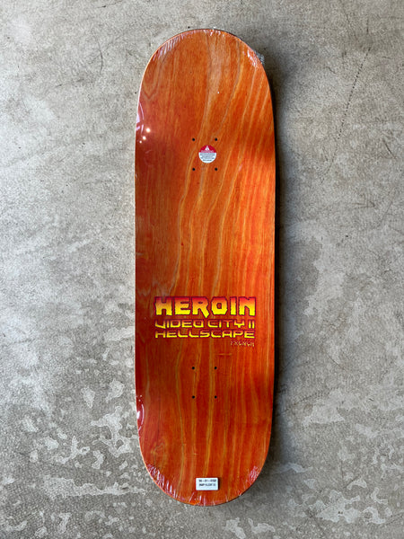 Heroin skateboard deck Swampy Hellscape 10"