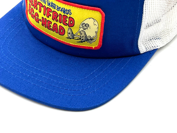 Heroin trucker cap Certified Egg-Head Blue/White one size