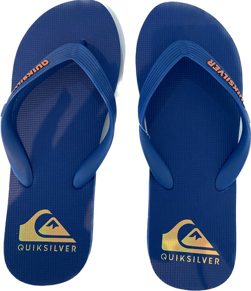 Quiksilver Mens Flip Flops Blue Size UK6 AQYL100854