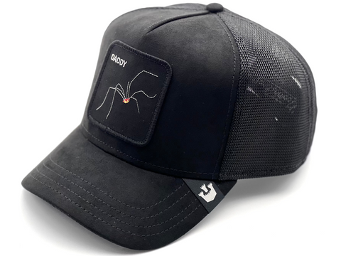 Goorin The Farm trucker cap - The Suede Spider (Daddy) 1011747 One Size