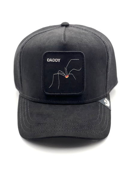 Goorin The Farm trucker cap - The Suede Spider (Daddy) 1011747 One Size