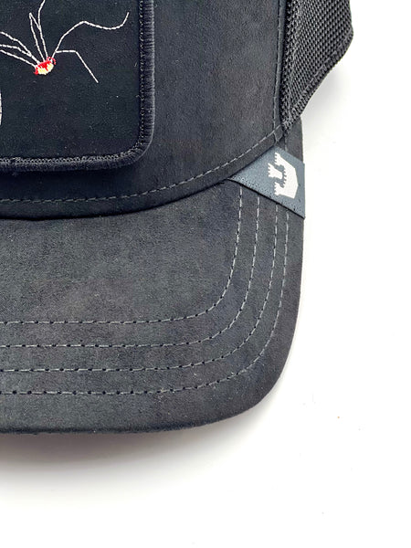 Goorin The Farm trucker cap - The Suede Spider (Daddy) 1011747 One Size
