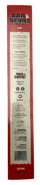Tail Devil Rail Devils skateboard spark rails - Red