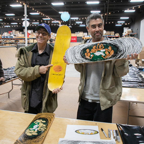 Girl x Eric Koston skateboard deck Pictionary Reissue - Bind Bag - 7.5"