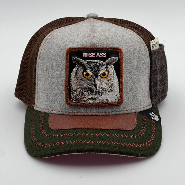 Goorin The Farm trucker cap collection - Cum Laude Grey 1010736 One Size - Limited Edition