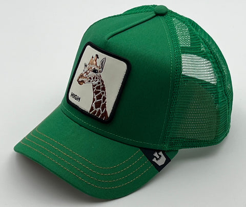 Goorin The Farm Trucker cap collection - The Giraffe Green 1010659 One Size