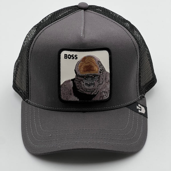 Goorin The Farm trucker cap collection - The Boss Charcoal 1010512 One Size