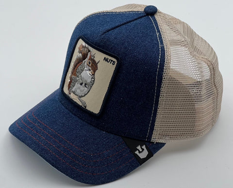 Goorin The Farm trucker cap collection - The Nuts Navy 1010455 One Size