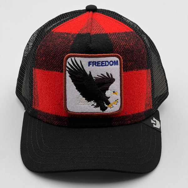 Goorin The Farm trucker cap collection - Ski Free Red 1011066 One Size