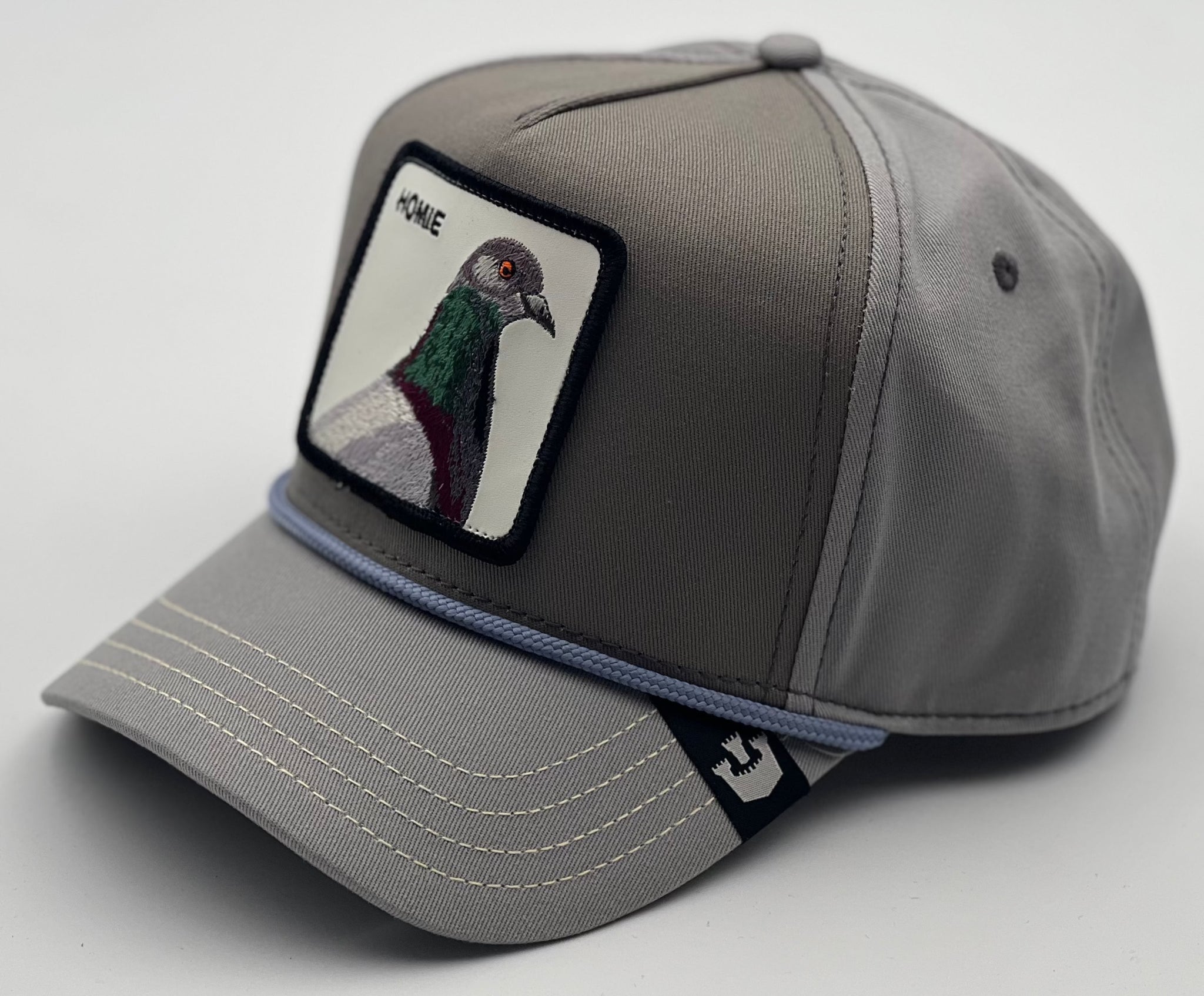 Goorin The Farm trucker cap collection - Pigeon 100 Grey 1011135 One Size