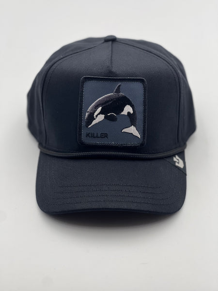 Goorin The Farm trucker cap collection - Killer Whale 100 Black 1011107 One Size