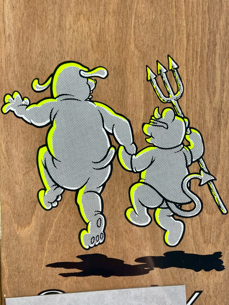 World Industries skateboard deck Rodney Mullen Bear 7.375"