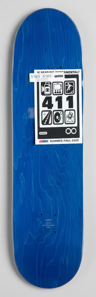411VM skateboard deck VM Logo EX7 8.5"