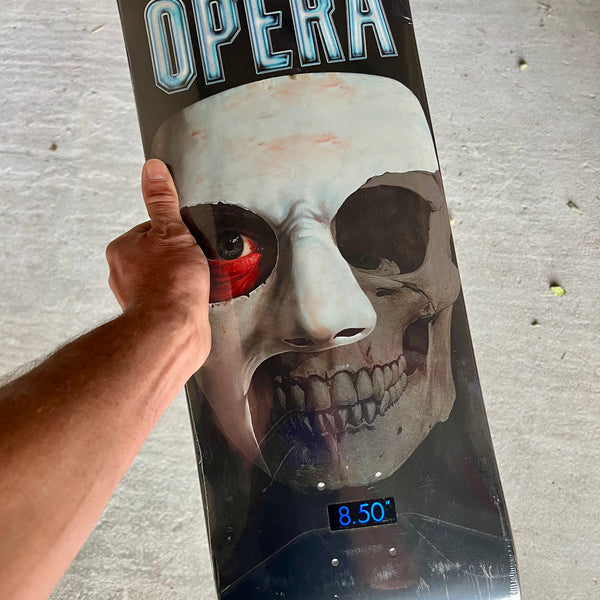 Opera skateboard deck Mask Symmetrical EX7 Pop Slick 8.5"