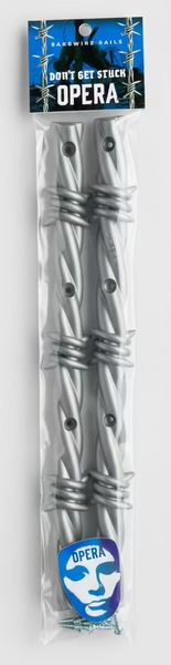 Opera skateboard Rails Barbwire Grey 13.5"