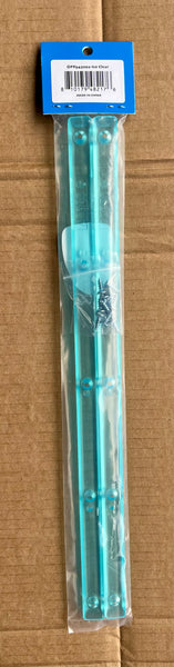 Opera skateboard Rail Clear Ice Blue 14"