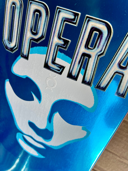 Opera skateboard deck Mask Logo EX7 8.5"