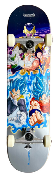 Primitive skateboard complete x Dragon Ball Super Resurrection Team 7.75"