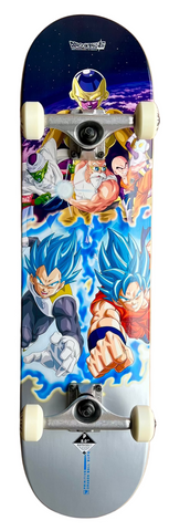 Primitive skateboard complete x Dragon Ball Super Resurrection Team 7.75"