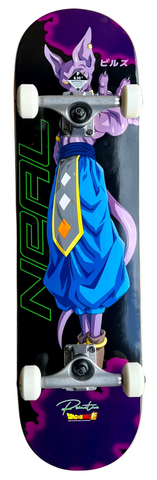 Primitive skateboard complete x Dragon Ball Super Neal Beerus 8.38"