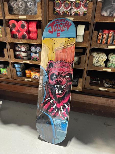 Plan B skateboard deck Werewolf Joslin 8.375"