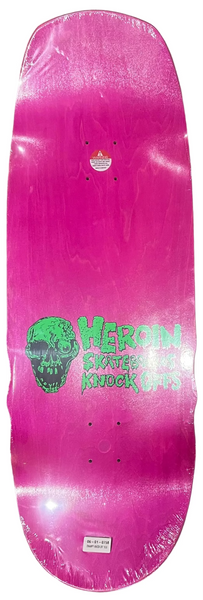 Heroin skateboard deck Swampy Knock off 10.6"