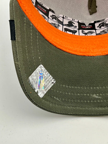 Goorin The Farm Trucker cap collection - The Giraffe Olive 1011434 One Size