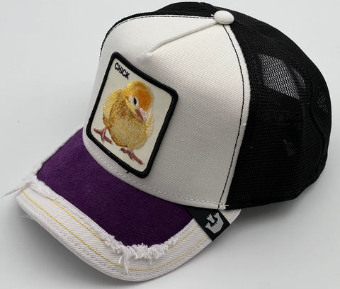 Goorin The Farm trucker cap collection - Silky Chick White 1011282 One Size