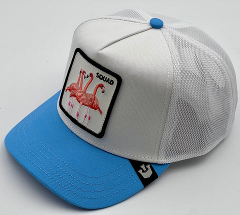 Goorin The Farm Trucker cap collection - Squad Light Blue 1011431 One Size