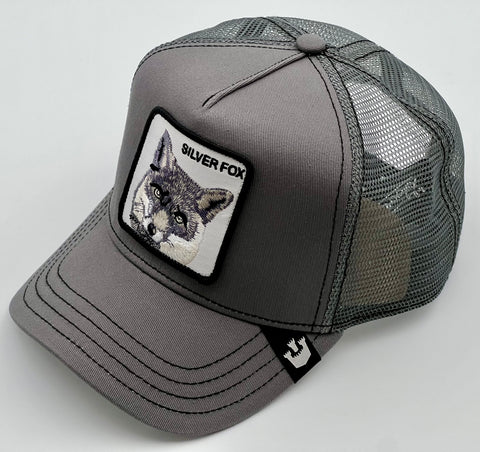 Goorin The Farm Trucker cap collection - The Silver Fox Grey 1010390 One Size