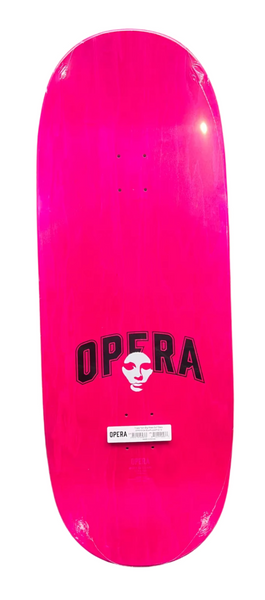 Opera skateboard deck Triple Torn Big Mask EX7 12"