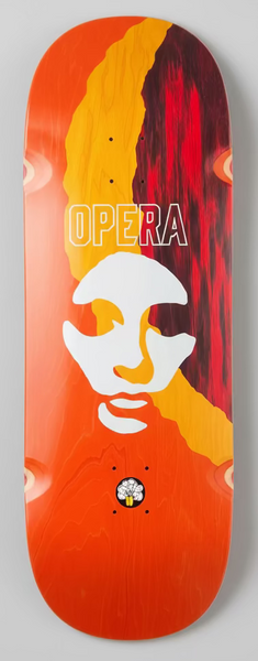 Opera skateboard deck Triple Torn Big Mask EX7 11"