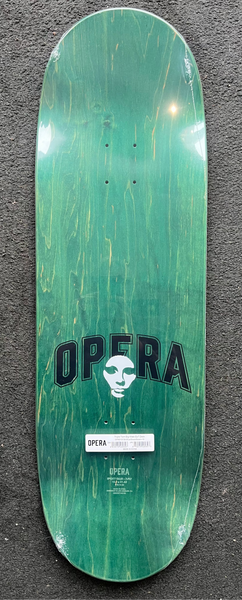Opera skateboard deck Triple Torn Big Mask EX7 10"