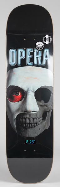 Opera skateboard deck Mask  Symmetrical EX7 Pop Slick 8.25"