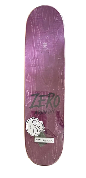 Zero skateboard deck Fright Night Leprechaun Adam Arunski 8.5"
